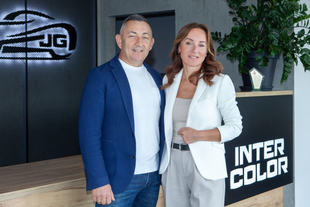 Iwona i Jacek Gryc, własciciele Inter Color Partner